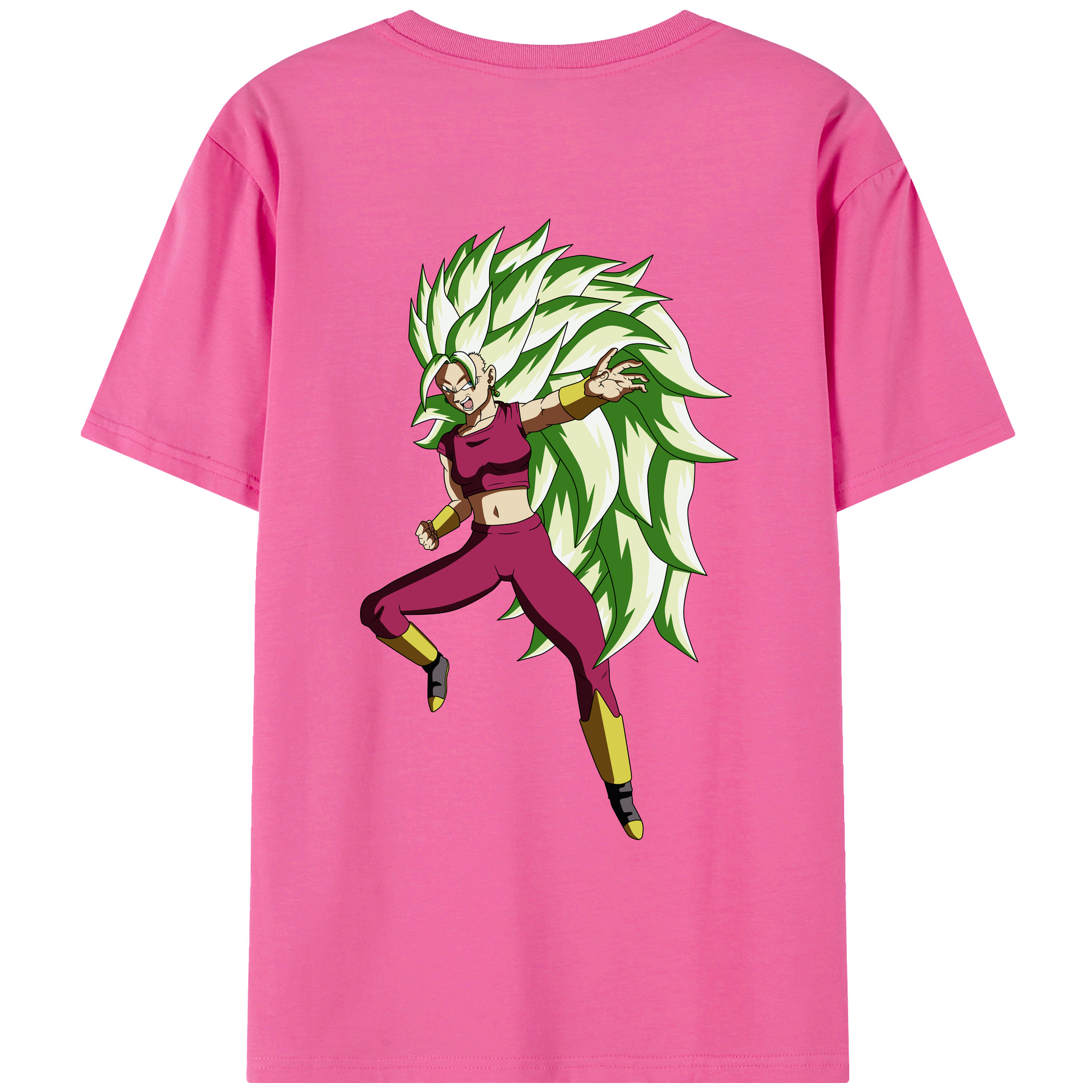 （画像用） ドラゴンボール DRAGON BALL レディース半袖Tシャツ(バックプリント)